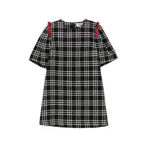 Alessandro Enriquez Women Checked Short Dress